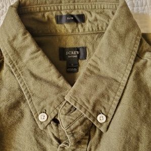 Slim fit L J. Crew oxford shirt